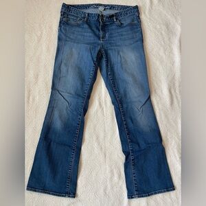 Women’s Eddie Bauer slightly curvy bootcut jeans